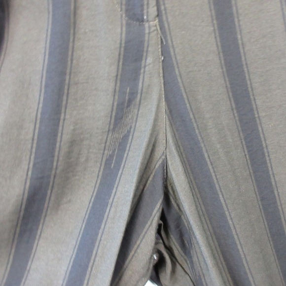 Anthropologie TINY Women's Striped Pants Olive Green Boho Hippie Trousers 260 - Picture 5 of 14